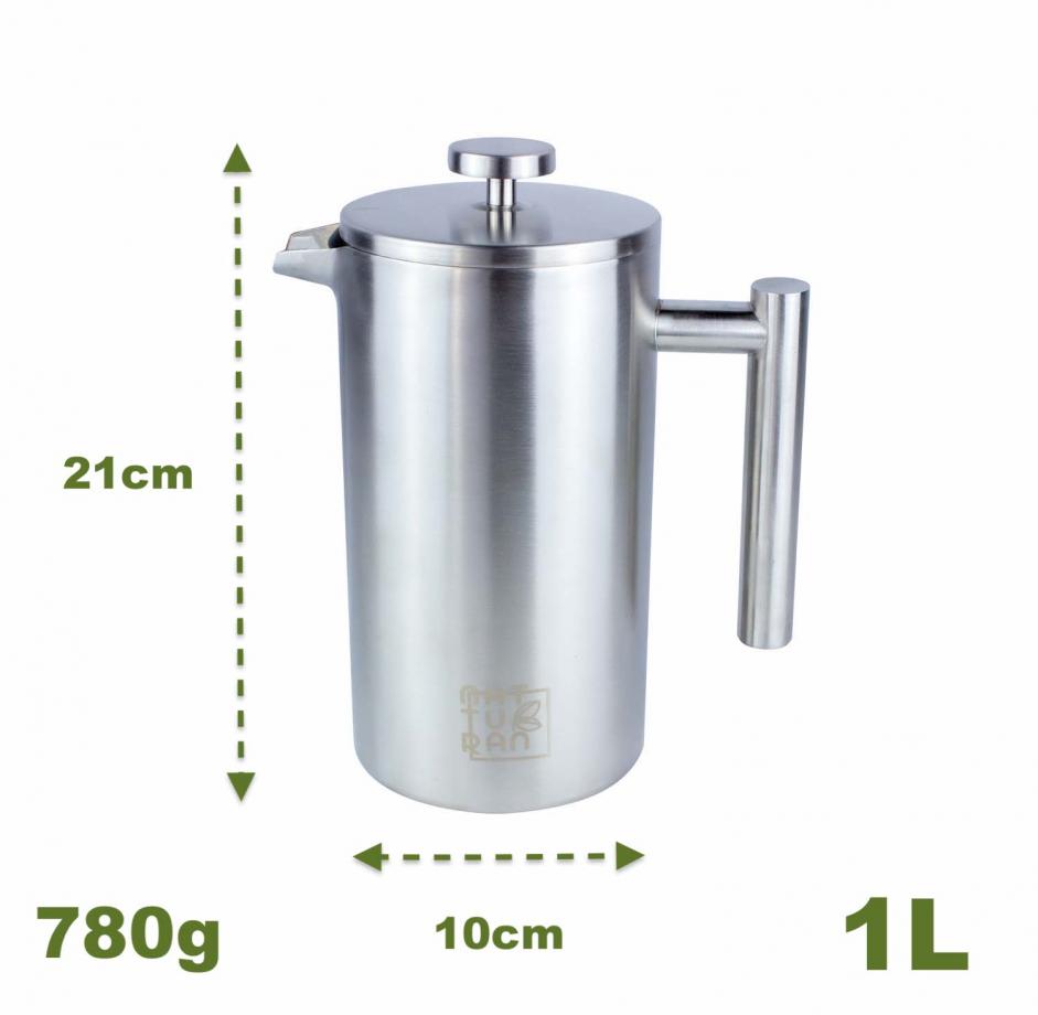 Natturan French Press 1L