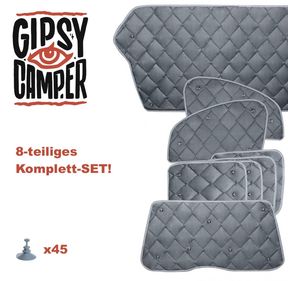 Thermomatte VW Caddy Maxi | 8-teilig | Bj. bis 2020