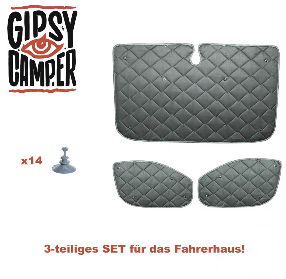 Thermomatten Ford Tourneo Custom | Fahrerhaus | Bj. 12-18