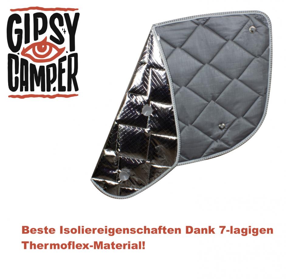 Thermomatten Ford Tourneo Custom | Fahrerhaus | Bj. 12-18