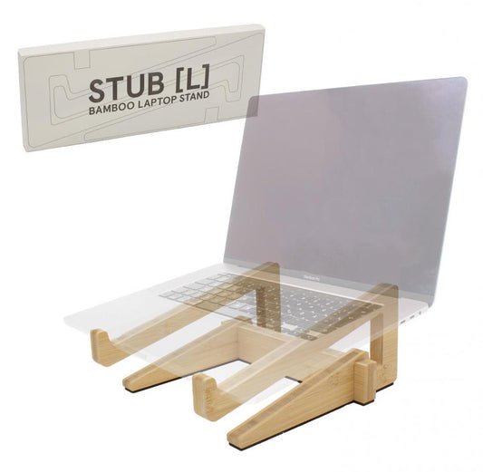 Laptop Ständer aus Bambus | Ergonomischer Laptopständer |10-17 Zoll